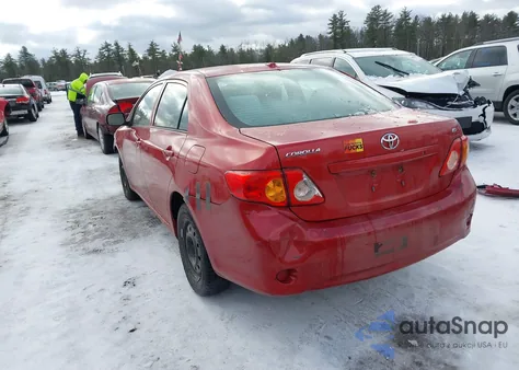 2010 Toyota Corolla Le from USA, damaged, VIN 1NXBU4EE3AZ226614